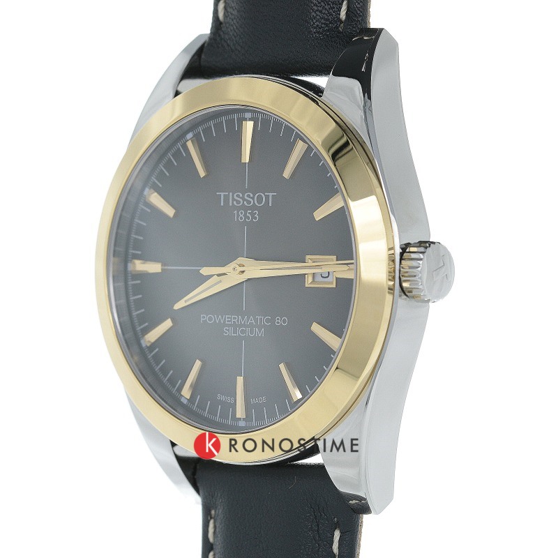 Фотография часов Tissot Gentleman Powermatic 80 Silicium 18K Gold T927.407.46.061.01_3