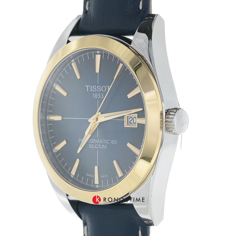 Фотография часов Tissot Gentleman Powermatic 80 Silicium 18K Gold T927.407.46.041.01_3