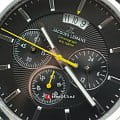 Jacques Lemans Jacques Lemans 1-1542A  австрийские мужские часы на браслете кожаный боковой вид