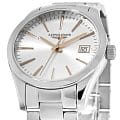 Longines Longines Conquest Classic  L2.386.4.72.6 кварцевые женские часы часы, крупный план серебристый циферблат