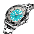 Breitling Breitling Superocean Automatic 44 A17376211L2A1 механические мужские часы часы, крупный план голубой циферблат