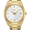 Seiko Seiko Conceptual Series Dress SUR314P1  SUR314P1 кварцевые мужские часы  белый циферблат, браслет сталь c pvd покрытием — вид спереди