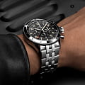 Breitling Breitling Super Avi B04 Chronograph GMT 46 P-51 Mustang AB04453A1B1A1 мужские часы черный циферблат на запястье