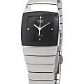Rado Rado Sintra R13877712  R13877712 кварцевые женские часы  черный циферблат, браслет ceramos™ — вид спереди