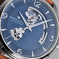 Hamilton Hamilton Jazzmaster Open Heart Auto H32705541 jazzmaster швейцарские женские часы на браслете кожаный боковой вид
