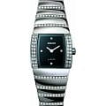 Rado Rado Sintra R13578719  R13578719 кварцевые женские часы  черный циферблат, браслет керамика — вид спереди