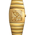 Rado Rado Sintra R13776252  R13776252 кварцевые женские часы  золотой циферблат, браслет ceramos™ — вид спереди