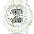 Casio Casio Baby-G BGA-240-7A2  BGA-240-7A2 кварцевые женские часы  белый циферблат, браслет пластик — вид спереди