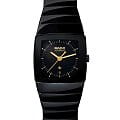 Rado Rado Sintra R13856172  R13856172 кварцевые женские часы  черный циферблат, браслет высокотехнологичная керамика — вид спереди