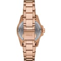 Fossil Fossil Blue Dive ES5371  американские женские часы на браслете нержавеющая сталь с ip-покрытием боковой вид