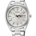Seiko Seiko Conceptual Series Dress SUR345P1S  SUR345P1S кварцевые мужские часы  серебристый циферблат, браслет сталь c pvd покрытием — вид спереди