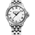 Raymond Weil Raymond Weil Tango 5960-ST-00300  5960-ST-00300 кварцевые женские часы  серебристый циферблат, браслет нержавеющая сталь — вид спереди
