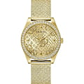 Guess Guess Trend GW0748L2  GW0748L2 кварцевые женские часы  золотой циферблат, браслет нержавеющая сталь с ip-покрытием — вид спереди