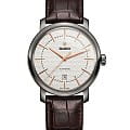 Rado Rado Diamaster Сollection Automatic R14074096 Automatic R14074096 механические мужские часы  белый циферблат, браслет кожаный — вид спереди