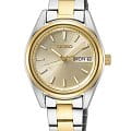 Seiko Seiko Conceptual Series Dress SUR354P1S  SUR354P1S кварцевые женские часы  золотой циферблат, браслет сталь c pvd покрытием — вид спереди