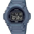 Casio Casio Collection W-219HC-2B  W-219HC-2B кварцевые мужские часы  черный циферблат, браслет пластик — вид спереди