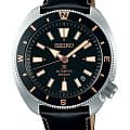 Seiko Seiko Prospex SRPG17K1  SRPG17K1 механические мужские часы  черный циферблат, браслет кожаный — вид спереди
