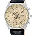 Seiko Seiko Conceptual Series Dress SSB383P1  SSB383P1 кварцевые мужские часы  бежевый циферблат, браслет кожаный — вид спереди