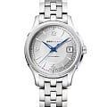 Hamilton Hamilton Jazzmaster Viewmatic Auto H32455157  H32455157 механические женские часы  серебристый циферблат, браслет нержавеющая сталь — вид спереди