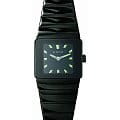 Rado Rado Sintra R13337182  R13337182 кварцевые женские часы  черный циферблат, браслет керамика — вид спереди