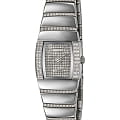 Rado Rado Sintra R13578912  R13578912 кварцевые женские часы  серебристый циферблат, браслет керамика — вид спереди