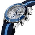 Breitling Breitling Superocean Heritage Chronograph 44 Ocean Conservancy Limited Edition A133131A1G1W1  наручные мужские часы фото под углом.