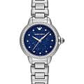 Emporio Armani Emporio Armani Mia AR11630  AR11630 кварцевые женские часы  синий циферблат, браслет нержавеющая сталь — вид спереди