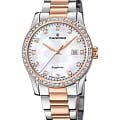 Candino Candino Elegance C4741/1  C4741/1 кварцевые женские часы  белый циферблат, браслет нержавеющая сталь — вид спереди