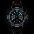 Breitling Breitling Top Time B01 Shelby Cobra AB01763A1C1X1 aviator 8 швейцарские мужские часы на браслете кожаный боковой вид