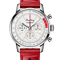 Breitling Breitling Top Time B01 Ford Thunderbird AB01766A1A1X1  AB01766A1A1X1 механические мужские часы  белый циферблат, браслет кожаный — вид спереди