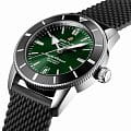 Breitling Breitling Superocean Heritage B20 Automatic 42 AB2010121L1S1 мужские часы зеленый циферблат на запястье