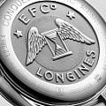 Longines L23864886 наручные женские часы застежка крупным планом