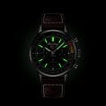 Breitling Breitling Top Time B01 Ford Mustang AB01762A1L1X1 aviator 8 швейцарские мужские часы на браслете кожаный боковой вид
