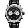 Breitling Breitling Premier B01 Chronograph 42 AB0118371B1P1  AB0118371B1P1 механические мужские часы  черный циферблат, браслет кожаный — вид спереди