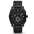 Fossil Fossil Carlie  FS4552  FS4552 кварцевые мужские часы  черный циферблат, браслет  — вид спереди