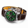 Breitling Breitling Top Time B01 Ford Mustang AB01762A1L1X1 мужские часы зеленый циферблат на запястье