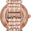 Emporio Armani Emporio Armani Gianni T-Bar AR60043 кварцевые женские часы часы, крупный план синий циферблат