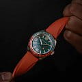 Spinnaker Spinnaker Fleuss Gmt Automatic SP-5120-33 мужские часы зеленый циферблат на запястье