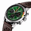 Breitling Breitling Top Time B01 Ford Mustang AB01762A1L1X1 механические мужские часы часы, крупный план зеленый циферблат