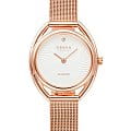 Obaku Obaku Diamond V286LXVIMV  V286LXVIMV кварцевые женские часы  белый циферблат, браслет сталь с ip покрытием — вид спереди