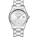 Hamilton Hamilton Jazzmaster Lady Quartz H32351115  H32351115 кварцевые женские часы  серебристый циферблат, браслет нержавеющая сталь — вид спереди