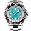 Breitling Breitling Superocean Automatic 44 A17376211L2A1  A17376211L2A1 механические мужские часы  голубой циферблат, браслет нержавеющая сталь — вид спереди