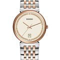 Rado Rado Florence Classic R48913403 Classic R48913403 кварцевые женские часы  бежевый циферблат, браслет нержавеющая сталь с pvd-покрытием — вид спереди