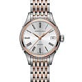 Hamilton Hamilton American Classic Valiant Auto H39425114  H39425114 механические женские часы  серебристый циферблат, браслет сталь c pvd покрытием — вид спереди